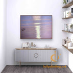 Stretch-Walnut Frame / 24*36inches