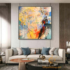 Stretch-Black Frame / 36*36inches