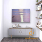 Stretch-Silver Frame / 24*36inches