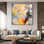 Stretch-Walnut Frame / 36*36inches