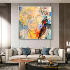 Stretch-Silver Frame / 36*36inches