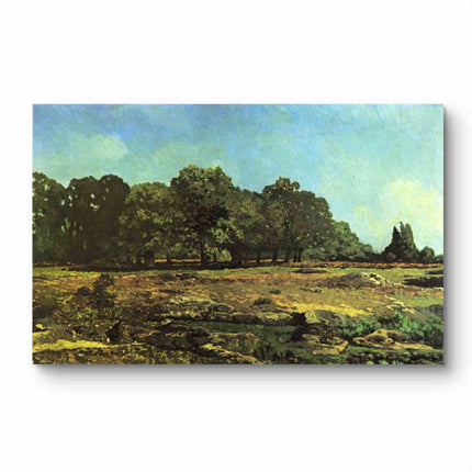 "John Constable's 'Woodland Serenity' - Hand-Painted Landscape Oil Painting Reproduction"