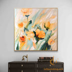 Stretch-Golden Frame / 36*36inches