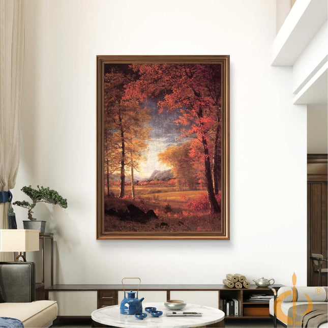 "John Constable's 'Autumn Splendor' - Hand-Painted Landscape Oil Painting Reproduction"