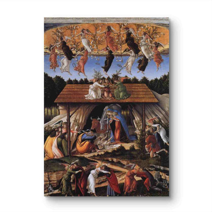 "Sandro Botticelli's 'The Adoration of the Magi' - Hand-Painted Renaissance Oil Painting Reproduction"
