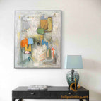 Stretch-Silver Frame / 24*36inches
