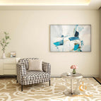 Stretch-Silver Frame / 24*36inches