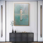 Stretch-Golden Frame / 24*36inches