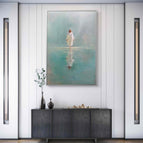 Stretch-Silver Frame / 24*36inches