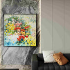 Stretch-Black Frame / 36*36inches
